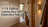Warm handcrafted wall light in a UK hallway
