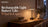 NOGAN rechargeable table lamp glowing at dusk