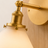 Nordlys vintage wall light styled in a bright interior