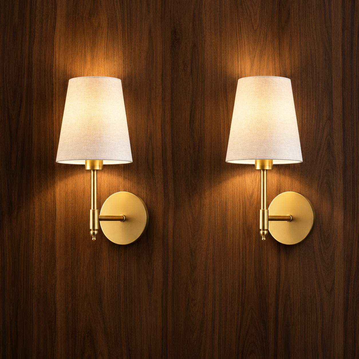 Rechargeable Modern Wall Lights | Vika Gold