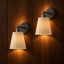 Freya rechargeable wall light in a hallway