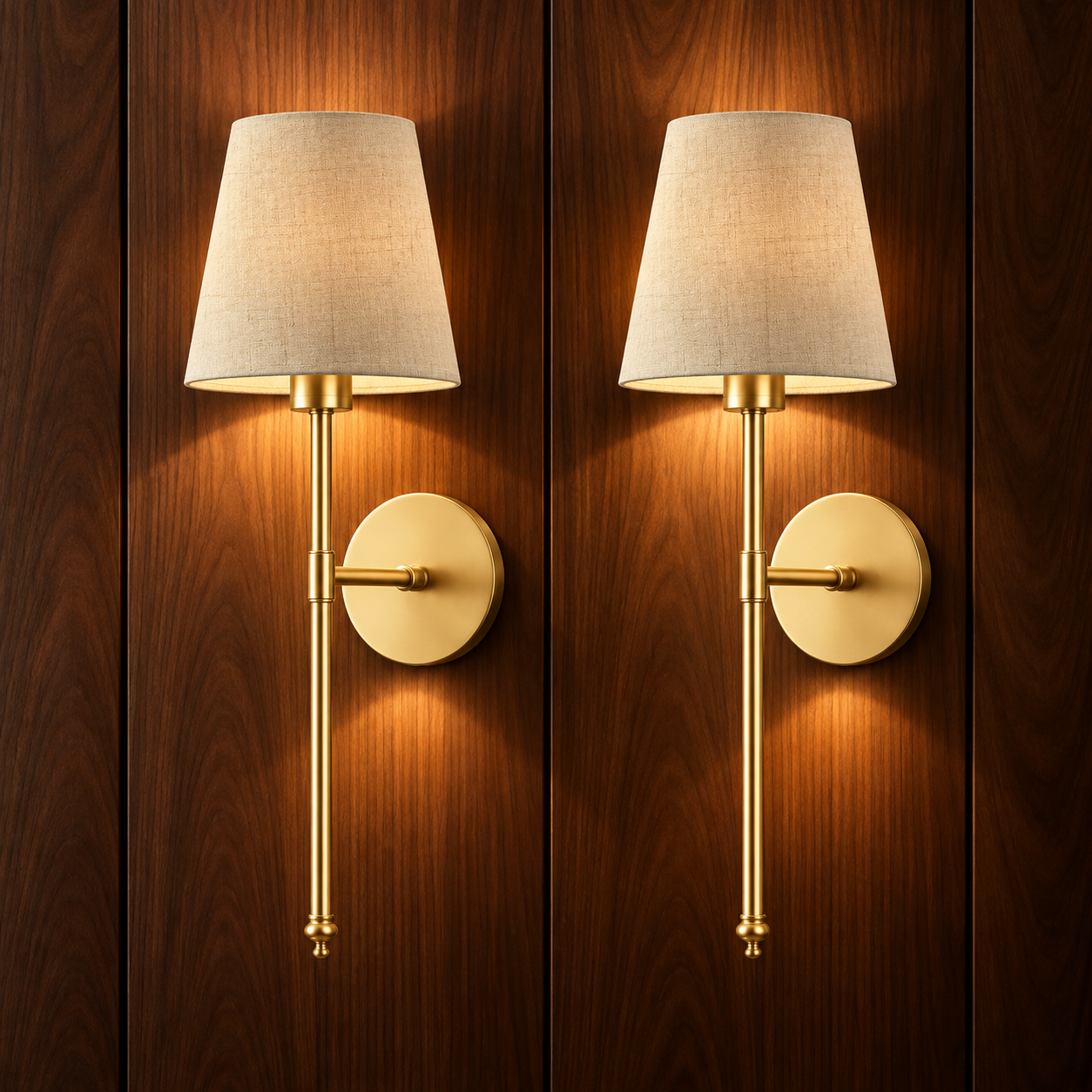 Rechargeable Wireless Wall Lights, Set of 2 | Tiki Sand