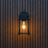 Vinter retro tempered glass outdoor wall light on an exterior wall, NOGAN Lights