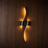 Kerti modern LED wall light on a wall, NOGAN Lights