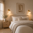 Close-up of the soft white glass on the Nordlys wall light