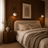 Eira modern wall light styled in a bright living room