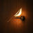 Fugl designer sculptural wall light on a wall, NOGAN Lights