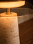 Genuine Travertine Table Lamp | Kaya