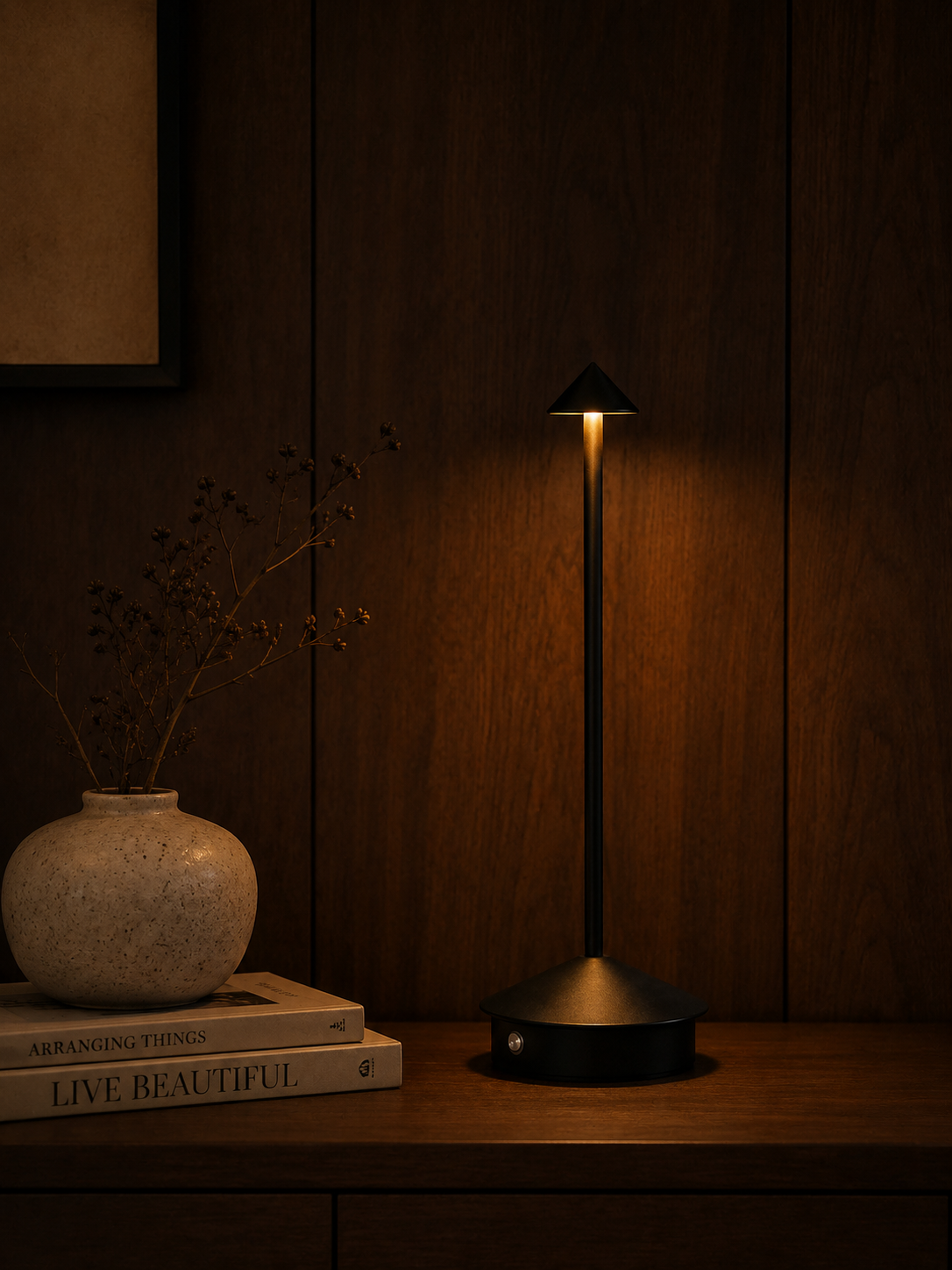 Cordless Rechargeable Table Lamp | Mika