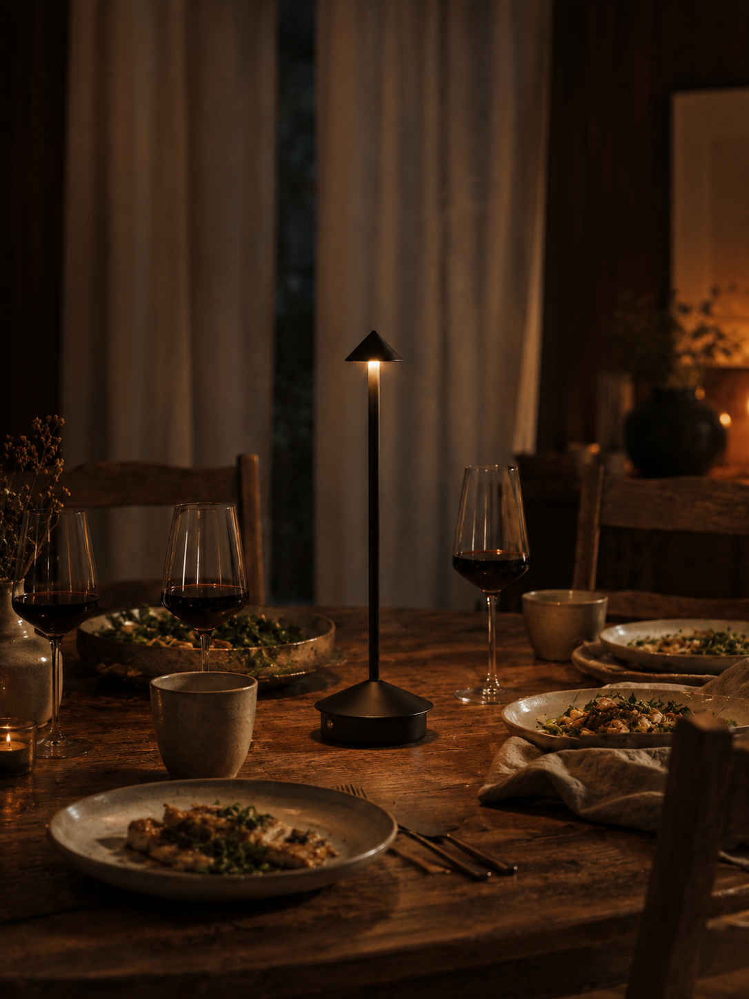 Cordless Rechargeable Table Lamp | Mika