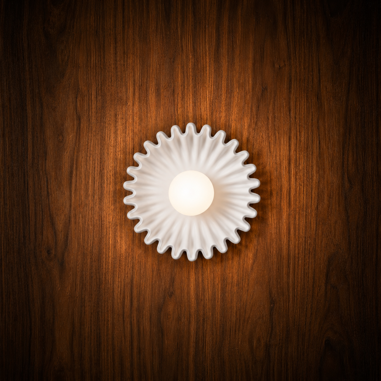 Elegant Glass Wall Light | Vopiek