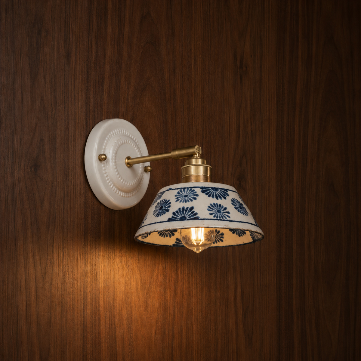 Handcrafted Ceramic Wall Light | Zula