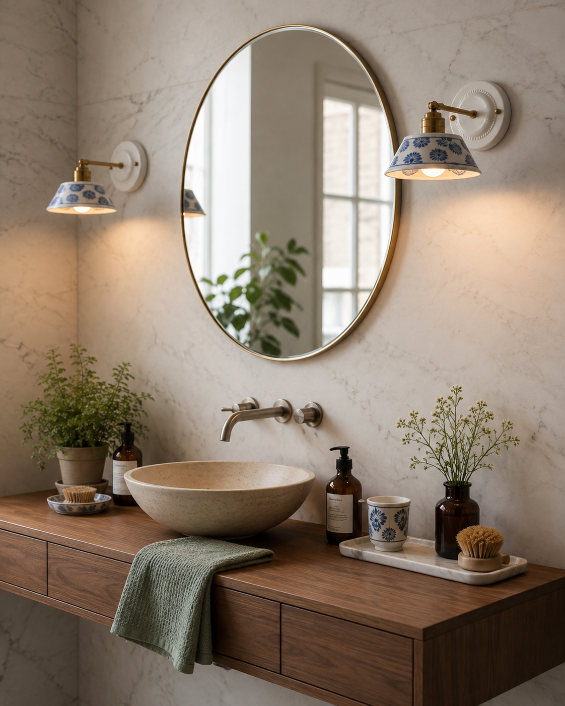 Handcrafted Ceramic Wall Light | Zula