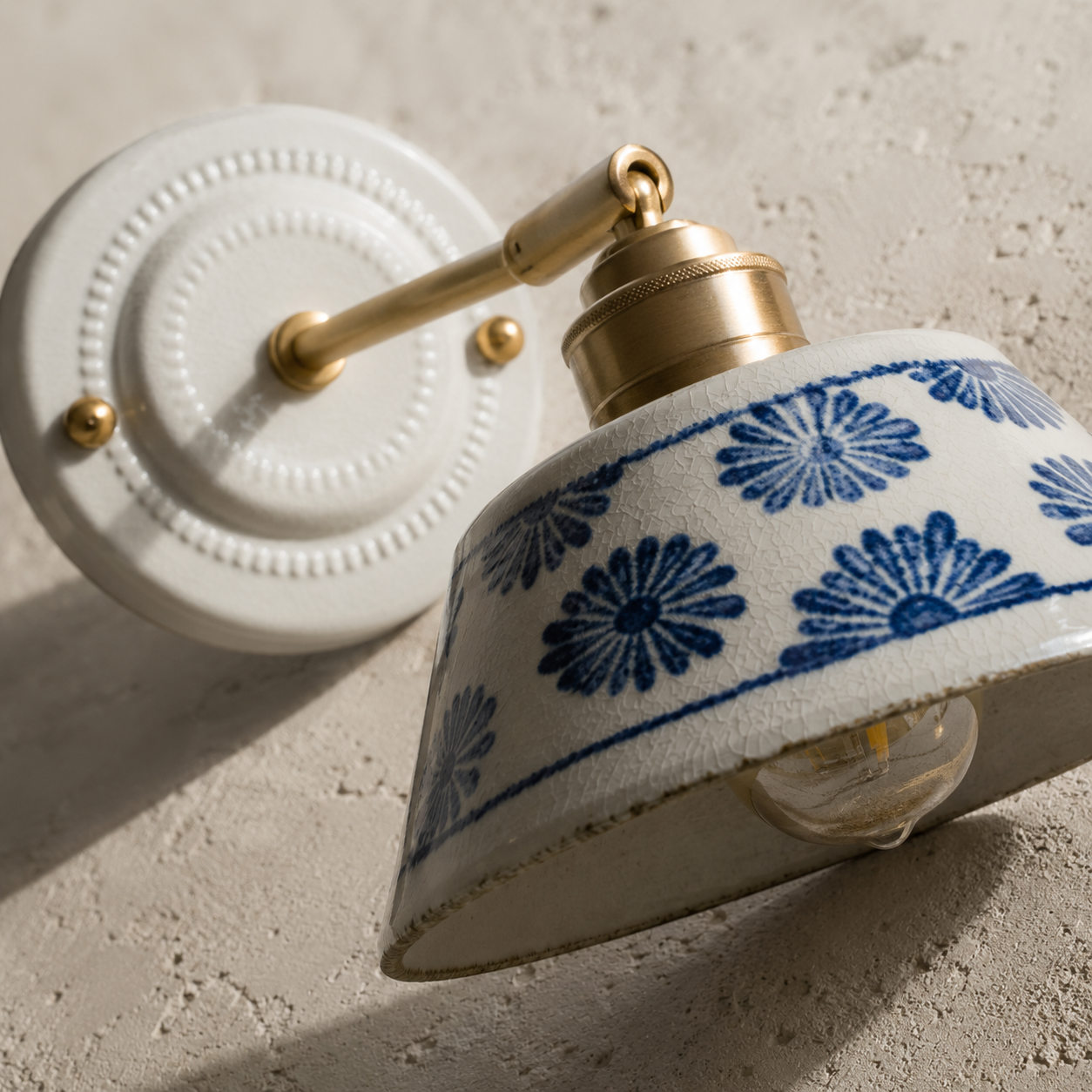Handcrafted Ceramic Wall Light | Zula