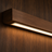 Solid Wood Wall Light with Linear LED | Linepar