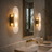 Genuine Alabaster & Brass Wall Light | Dyria