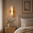 Genuine Alabaster & Brass Wall Light | Dyria