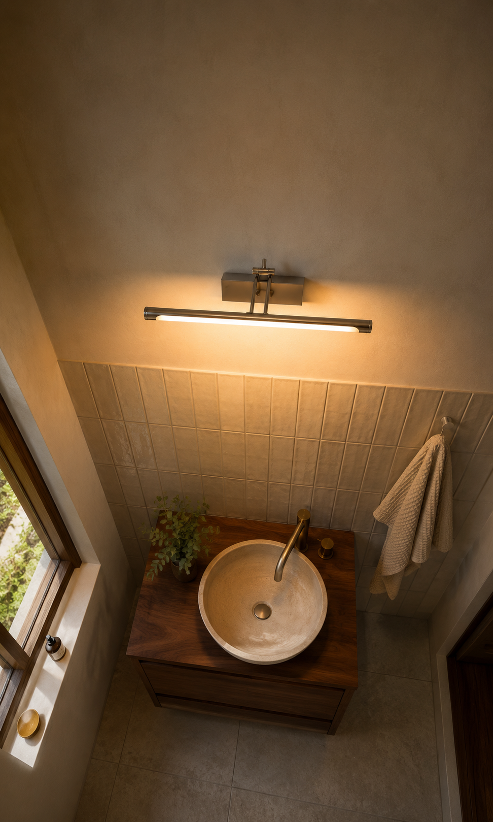 Rectangular LED Bathroom Wall Light | Wital