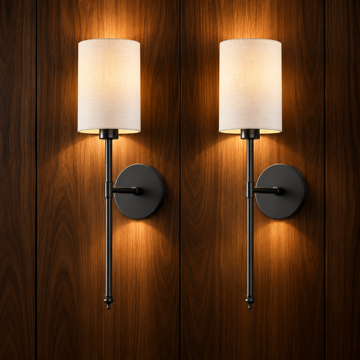 Elin wall light warm ambient glow detail